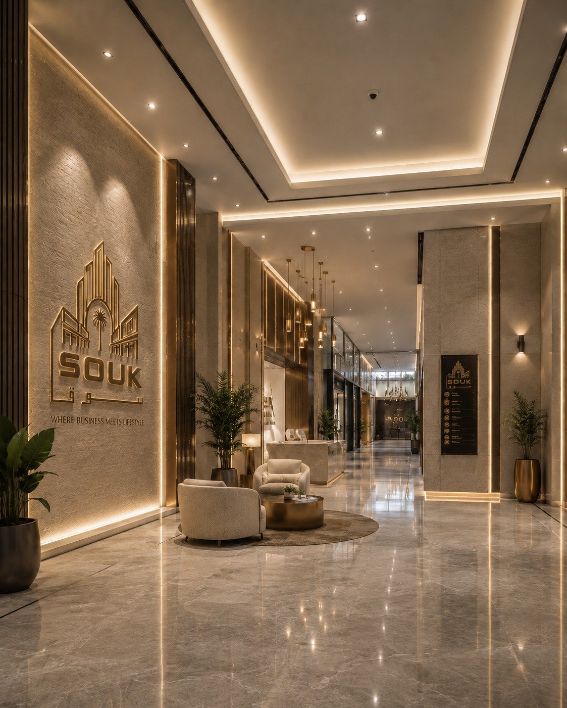 A floor to build a business from