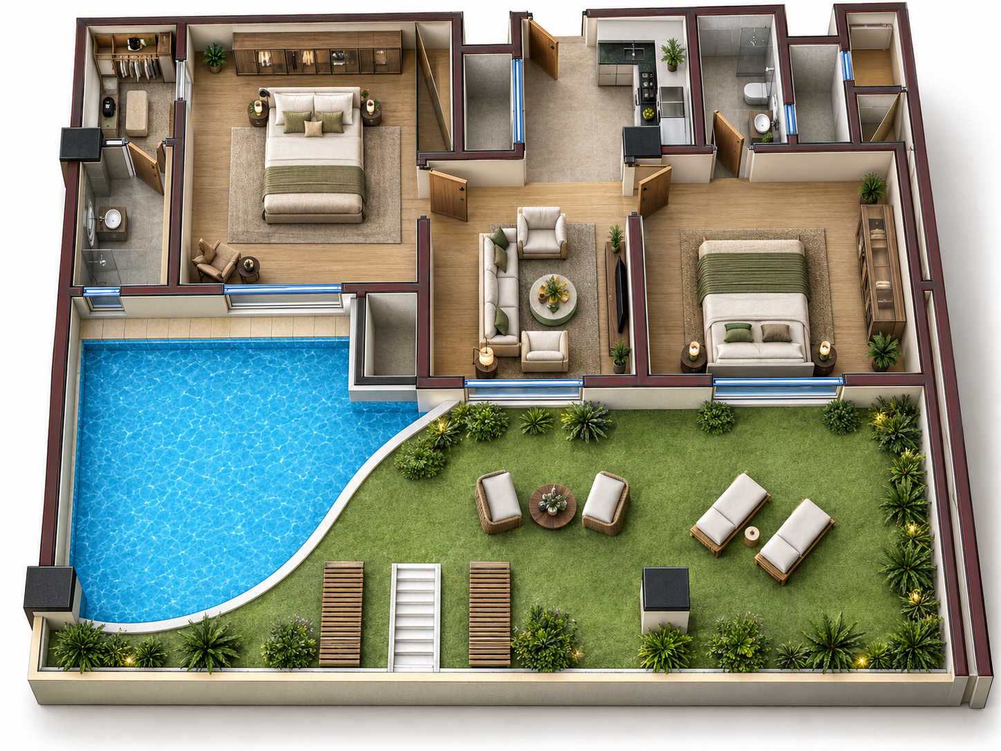 Penthouse Plan 1