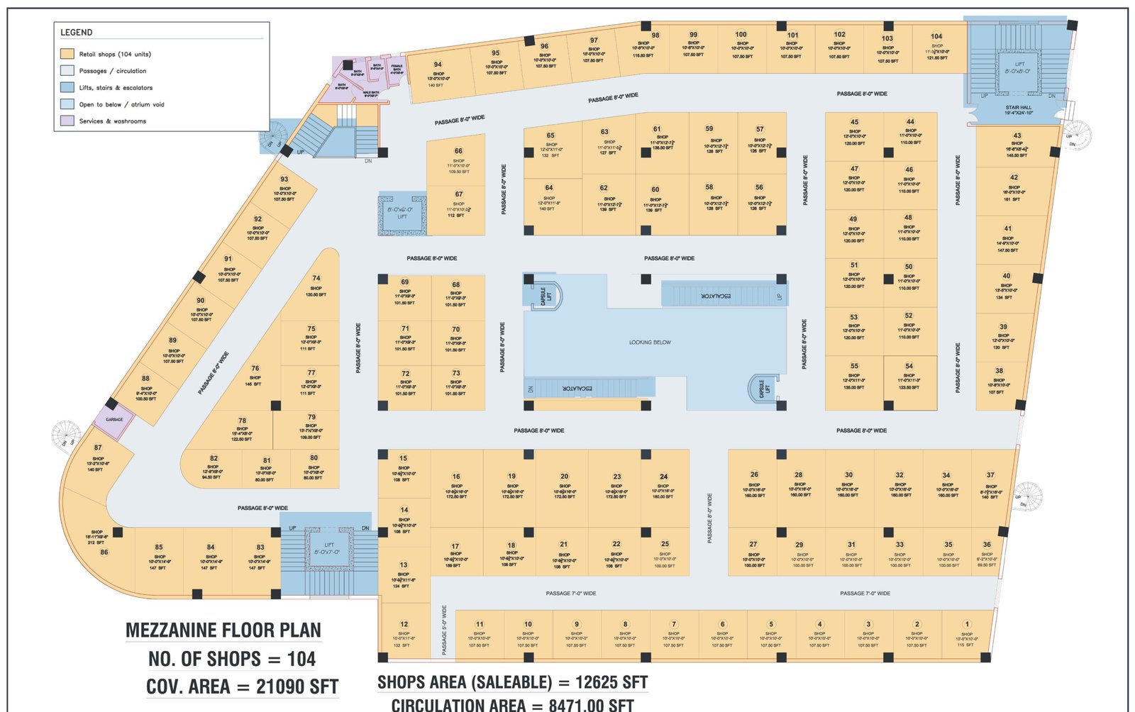 Mezzanine Floor Plan